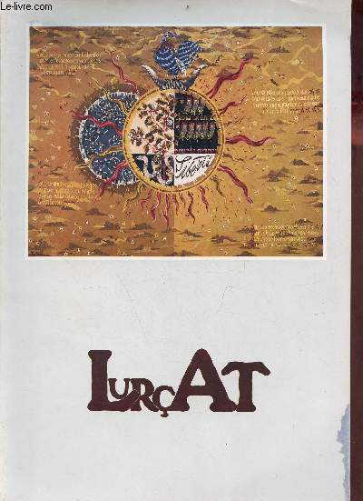 Catalogue d'exposition : Lurat exposition prsente au Chteau Margaut du 13 septembre au 3 novembre 1985 - Office culturel et ducatif de Talence.