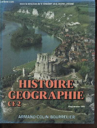 Histoire gographie cours lmentaire 2 - Programme 1985.