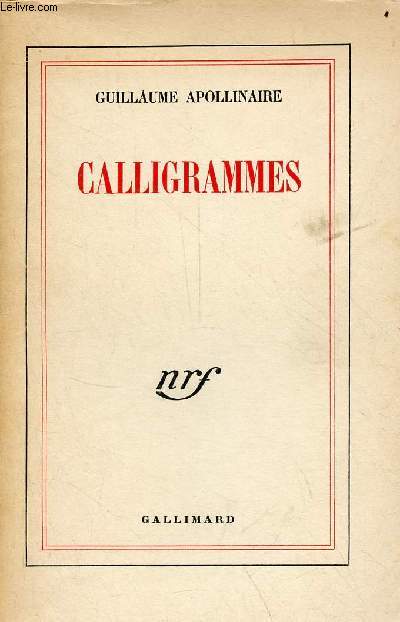 Calligrammes.