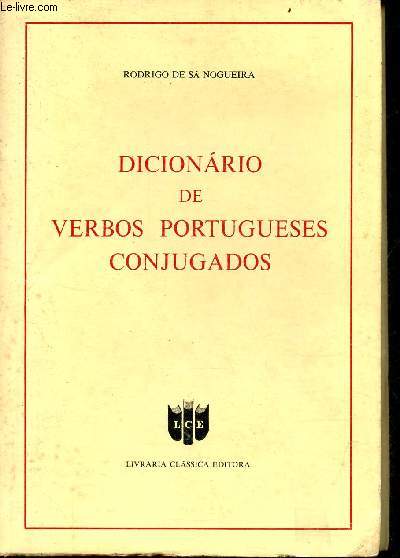 Dicionario de verbos portugueses conjugados - 6.a ediao.