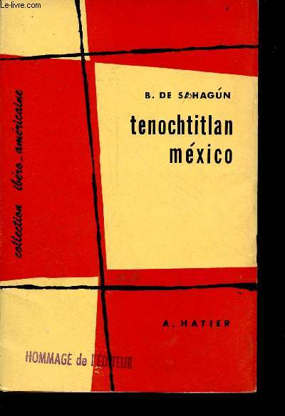 Tenochtitlan mxico - Collection ibro-amricaine n6.