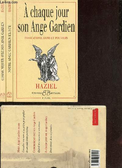 L'essentiel, coffret contenant 3 livres : notre ange gardien existe - communiquer avec son ange gardien - a chaque jour son ange gardien.