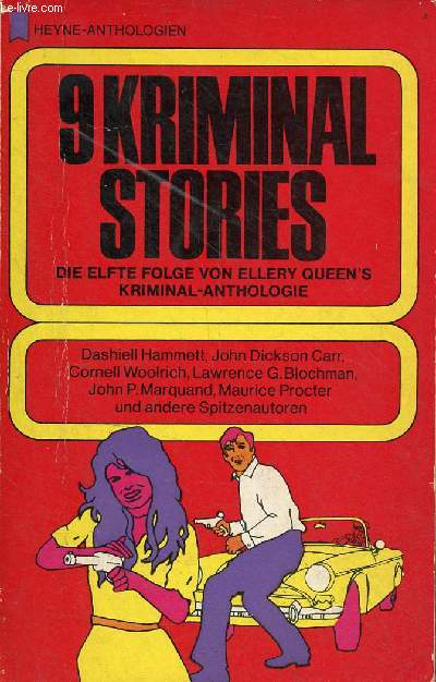 9 Kriminal stories - Ellery queen's kriminal-anthologie 11.folge - Heyne-anthologien n33.