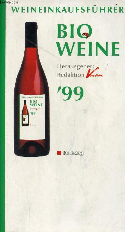 Weineinkaufsfhrer 1999 bioweine.