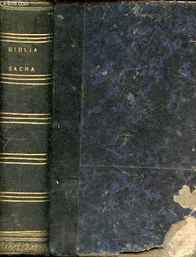 Biblia sacra vulgatae editionis Sixti V.Pont.M. jussu recognita et Clementis VIII auctoritate edita.