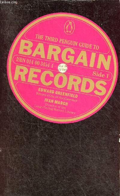 The third penguin guide to bargain records.
