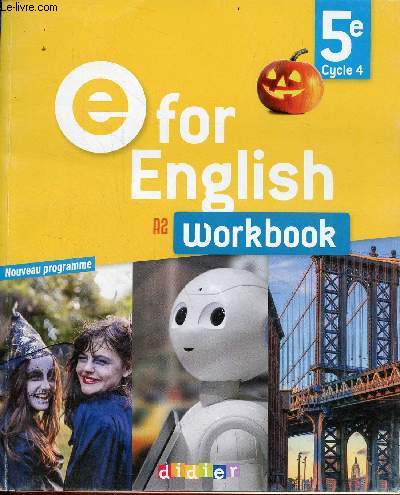 E for english 5e workbook A2.