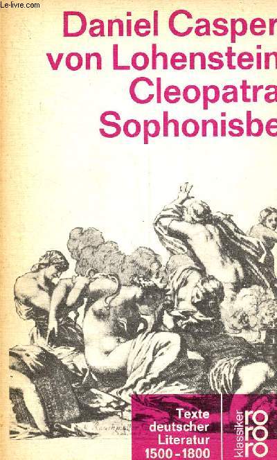 Cleopatra Sophonisbe - rowohlt n514/515.