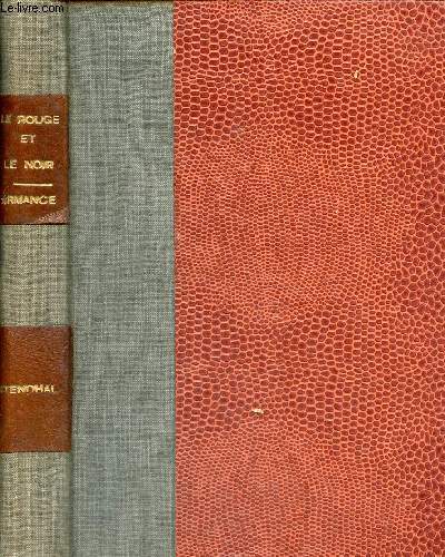Le rouge et le noir et armance - tome 2 - Collection bibliothque de lectures de Paris.