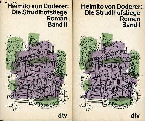 Die strudlhofstiege oder melzer und die tiefe der jahre - roman - Band I + Band II - dtv n377-378.