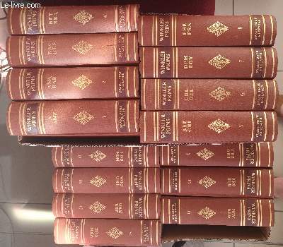 Winkler Prins Encyclopaedie - 15 volumes - Volume 1+2+3+4+5+6+7+8+9+10+11+13+14+15+18.