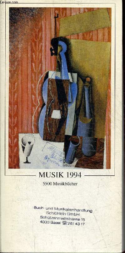 Musik 1994 - 5500 Musikbcher.