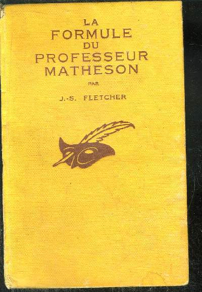 LA FORMULE DU PROFESSEUR MATHESON.(the matheson Formula)