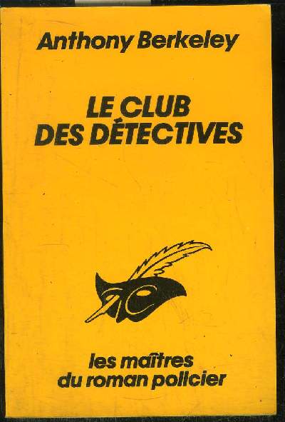 LE CLUB DES DETECTIVES