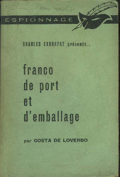 FRANCO DE PORT ET D' EMBALLAGE