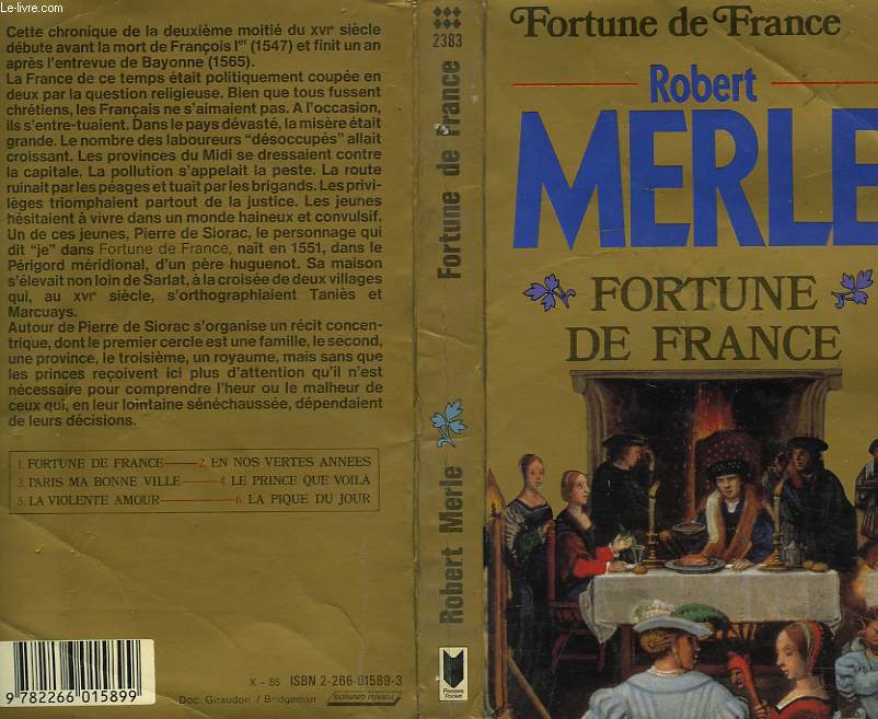 FORTUNE DE FRANCE - TOME 1