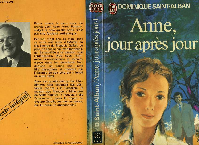 ANNE, JOUR APRES JOUR - TOME 1