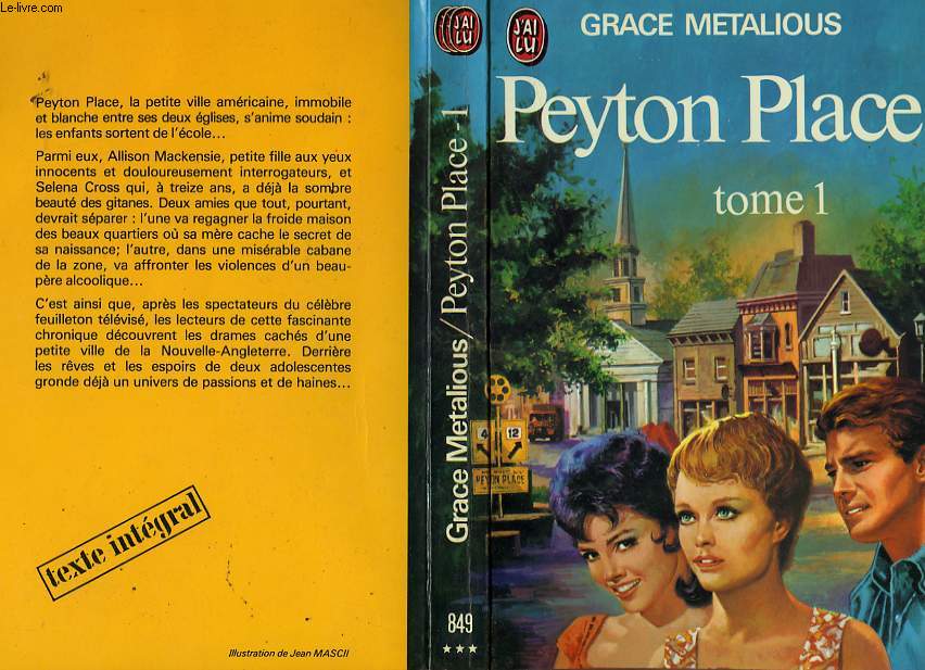 PEYTON PLACE - TOME 1