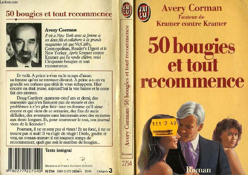50 BOUGIES ET TOUT RECOMMENCE - FIFTY