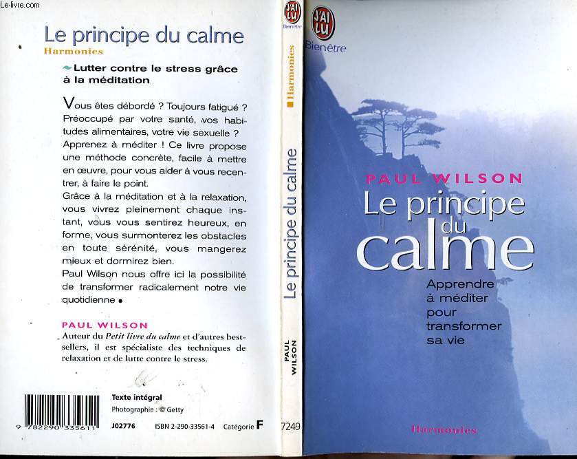 LE PRINCIPE DU CALME - THE CALM TECHNIQUE
