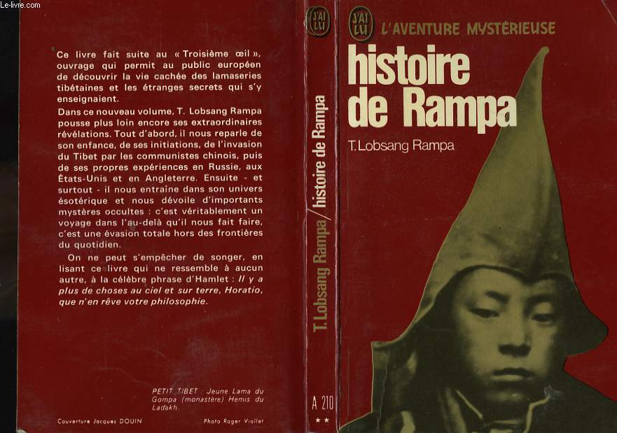HISTOIRE DE RAMPA (The Rampa story)