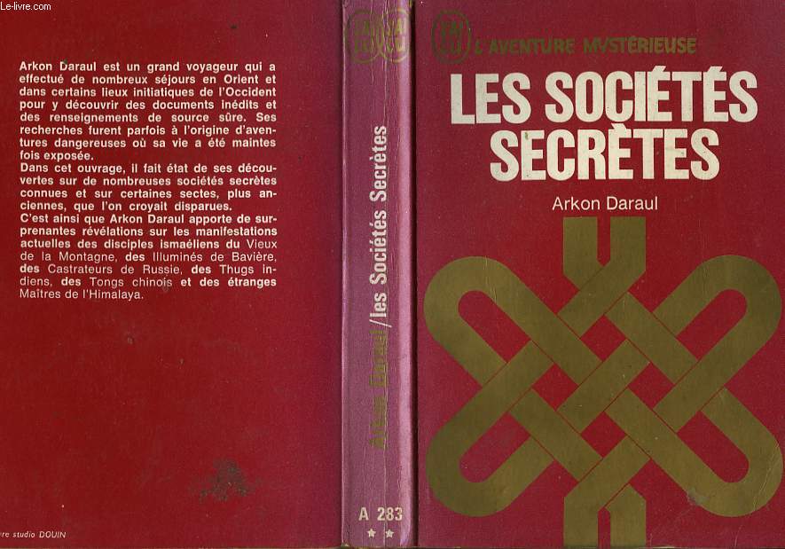 LES SOCIETES SECRETES (Secret societies)