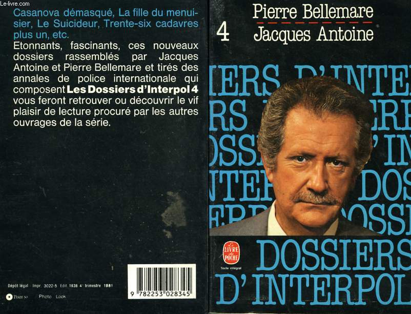DOSSIERS D'INTERPOL TOME 4