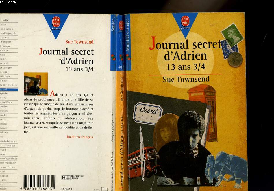 JOURNAL SECRET D'ADRIEN 13 ANS 3/4