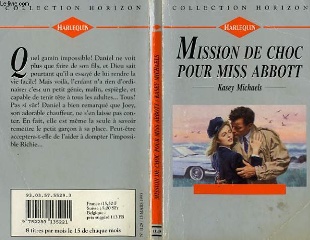 MISSION DE CHOC POUR MISS ABBOTT - HIS CHARIOT AWAITS
