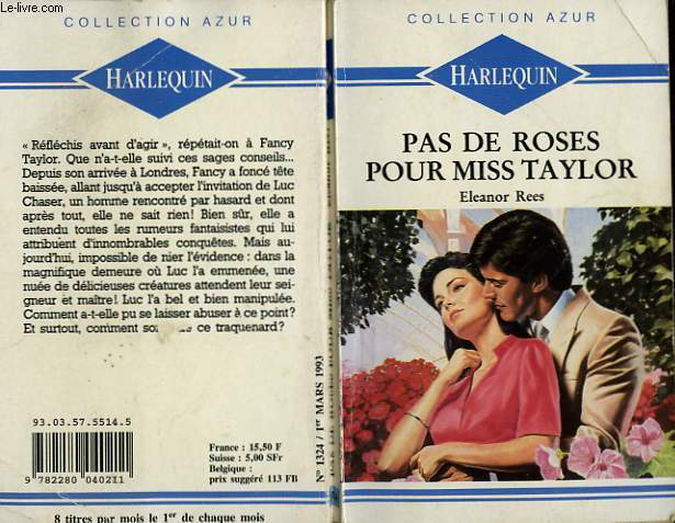 PAS DE ROSES POUR MISS TYLOR - HUNTER'S HAREM