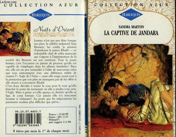LA CAPTIVE DE JANDARA - HOSTAGE OF THE HAWK