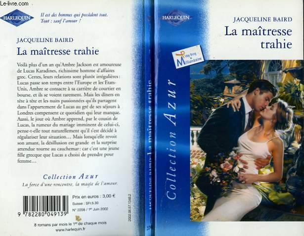 LA MAITRESSE TRAHIE - MARRIAGE AT HIS CONVENIENCE