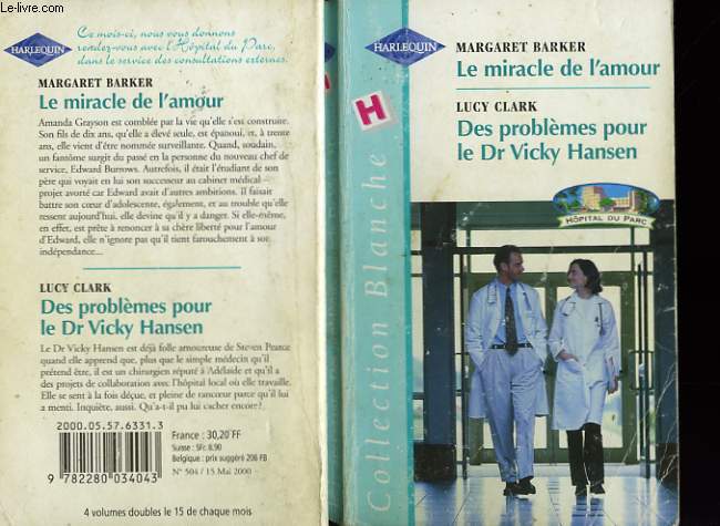 LE MIRACLE DE L'AMOUR SUIVI DES PROBLEMES POUR LE DR VICKY HANSEN (FAMILY AFFAIR - POTENTIAL HUSBAND)