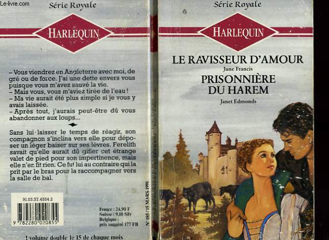 LE RAVISSEUR D'AMOUR SUIVI DE PRISONIERE DU HAREM (LOVE'S INTRIGUE - FLIGHT FROM THE HAREM)