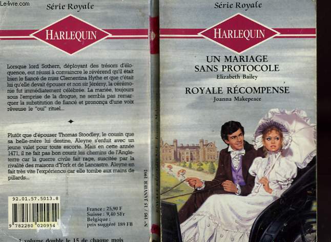 UN MARIAGE SANS PROTOCOLE SUIVI DE ROYALE RECOMPENSE (SWEET SACRIFICE - BATTLEFIELD OF HEART)