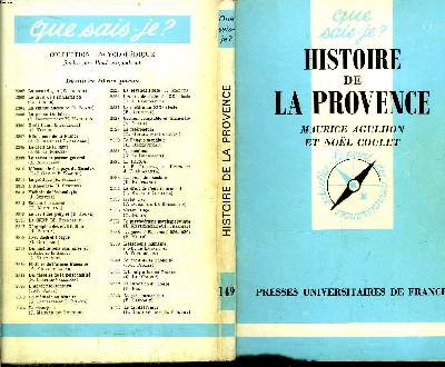 Que sais-je? N 149 Histoire de la Provence