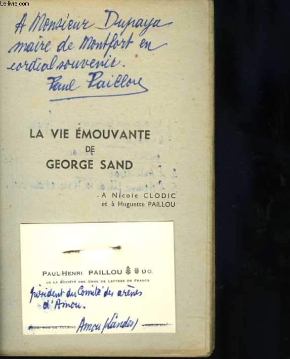 La vie mouvante de George Sand