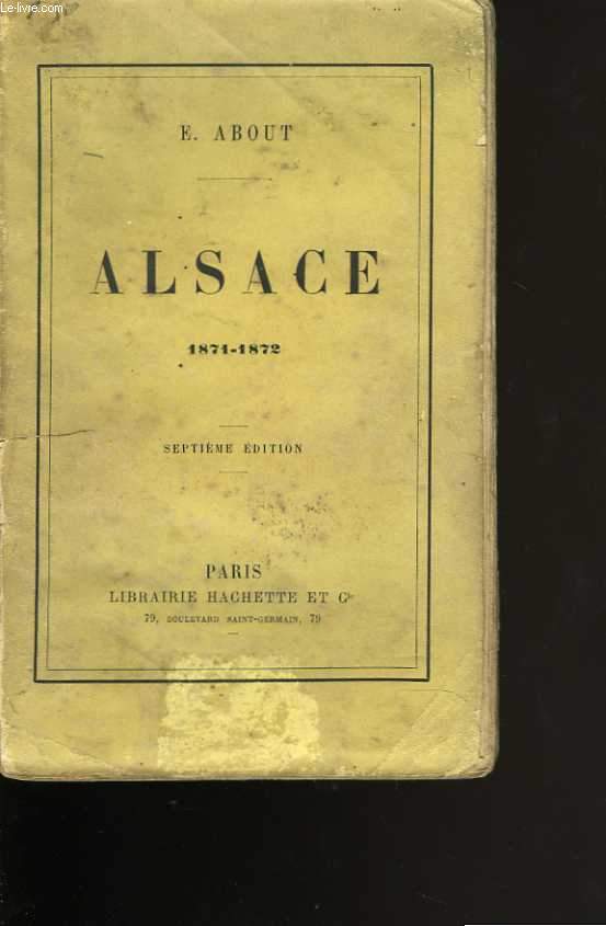 Alsace. 1871 - 1872