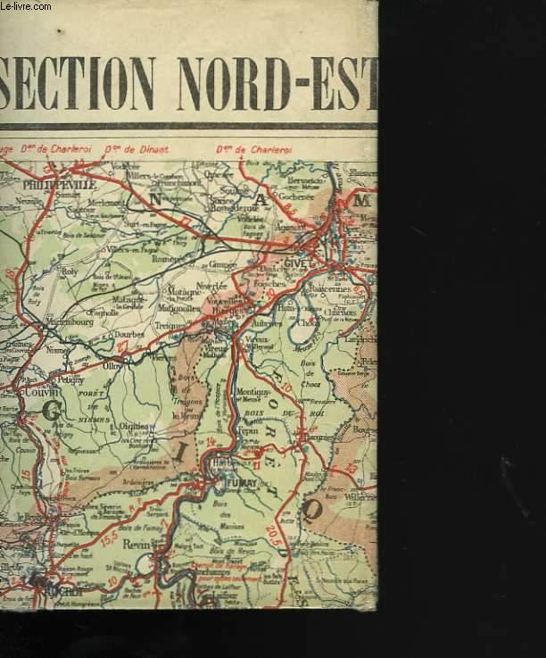 Grande carte routire des environs de Paris, Section Nord-Est