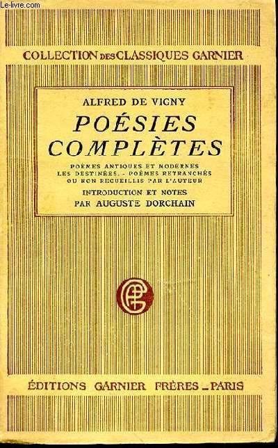 Posies compltes. Introduction et notes par Auguste Dorchain