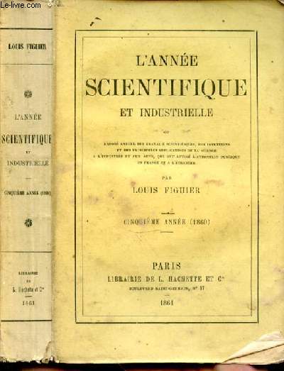 L'anne scientifique et industrielle. Cinquime anne (1860)