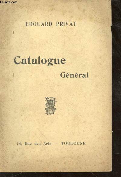 Catalogue gnral