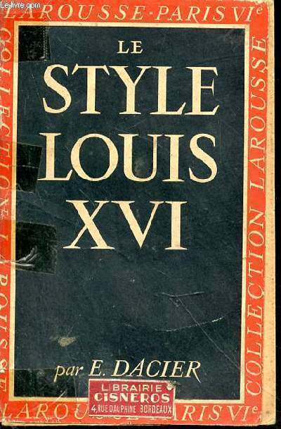Le style Louis XVI. 32 planches hors texte en hliogravure