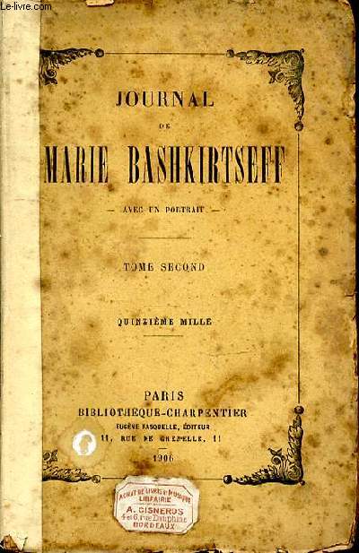 Journal de Marie bashkirtseff