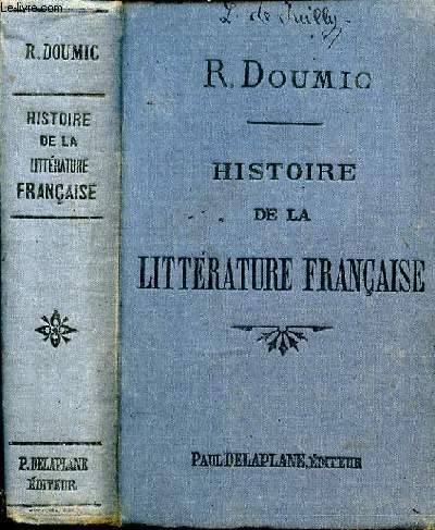 Histoire de la littrature franaise