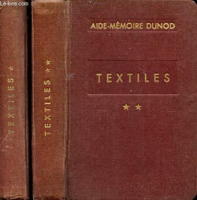 Textiles en 2 volumes
