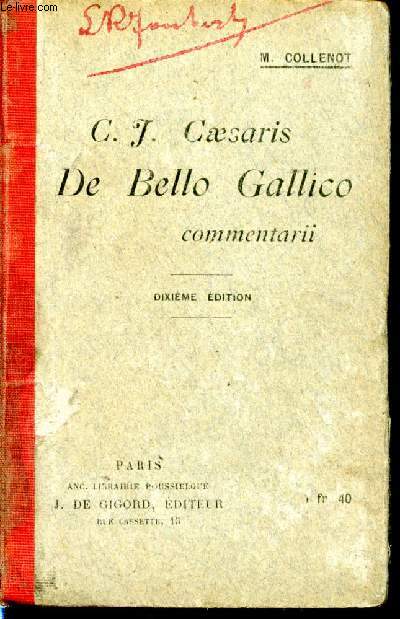 C.J. Caesaris. De Bello Commentarii
