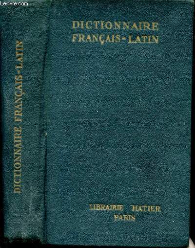 Dictionnaire franais-latin