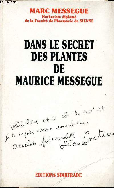 Dans le secret des plantes de Maurice Messgue