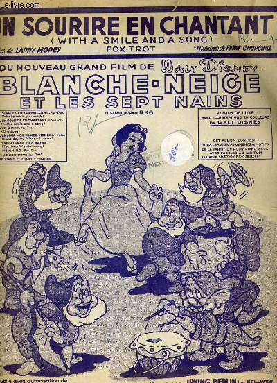 Blanche-Neige et les sept nains. Chant du nouveau film de Walt Disney